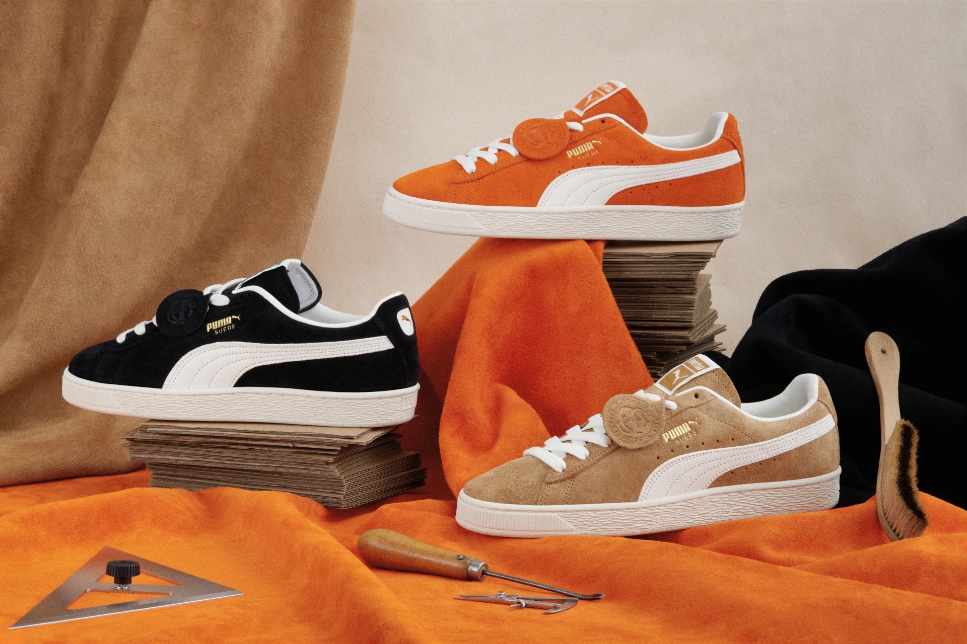 PUMA Reunites with Charles F. Stead for a Premium Suede Pack | The