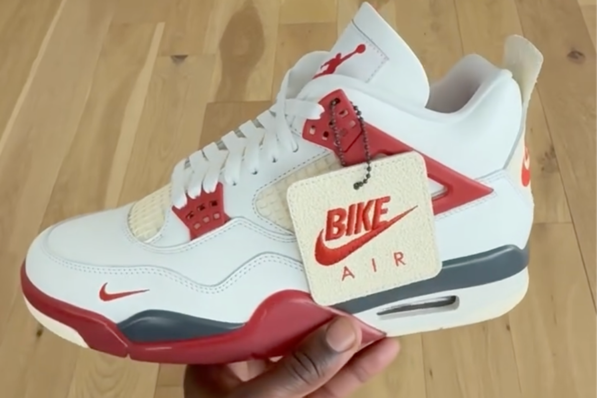 【新品】Nigel Sylvester × Nike Air Jordan 4 Template-afbeeldingen-