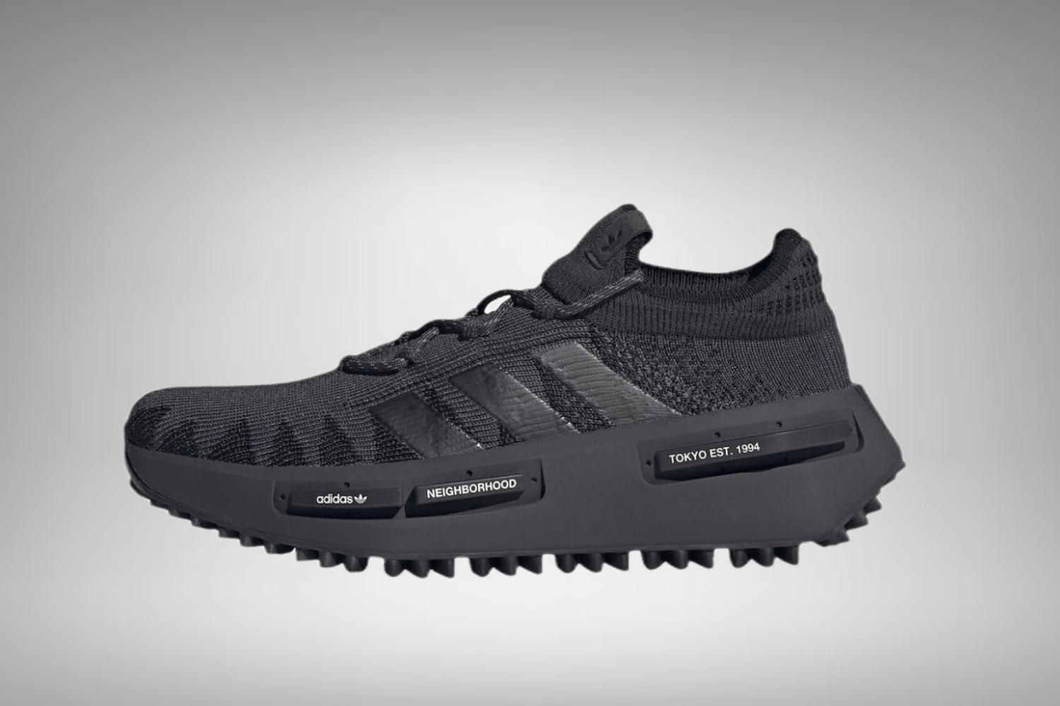 The NEIGHBORBOOD x adidas NMD S1 Knit 'Core Black' - Sneakerjagers