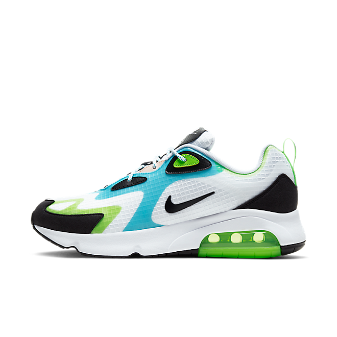 Nike Air Max 200 White Electric Green Oracle Aqua | CJ0575-101