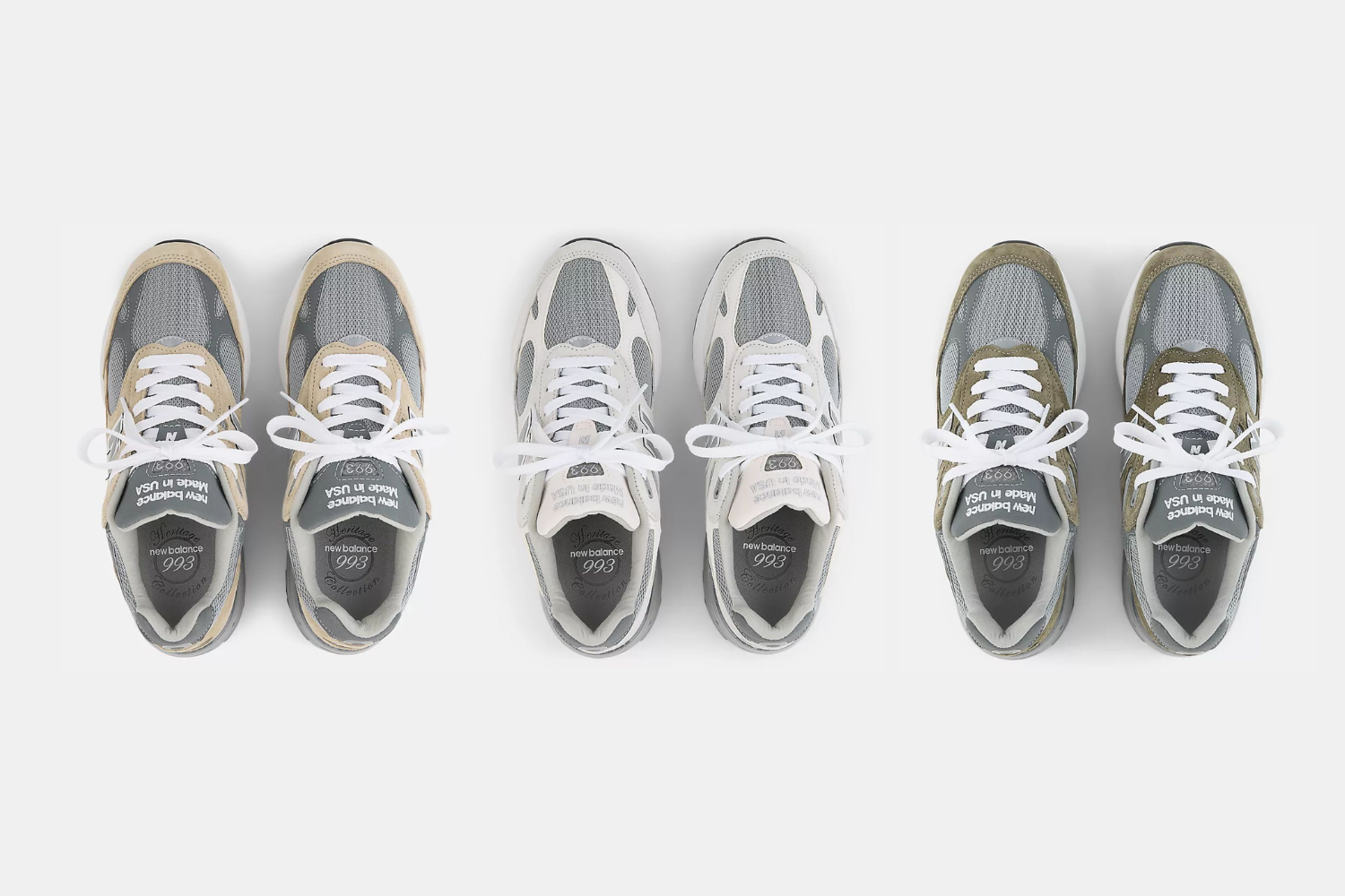 giày new new balance 993 heritage collection