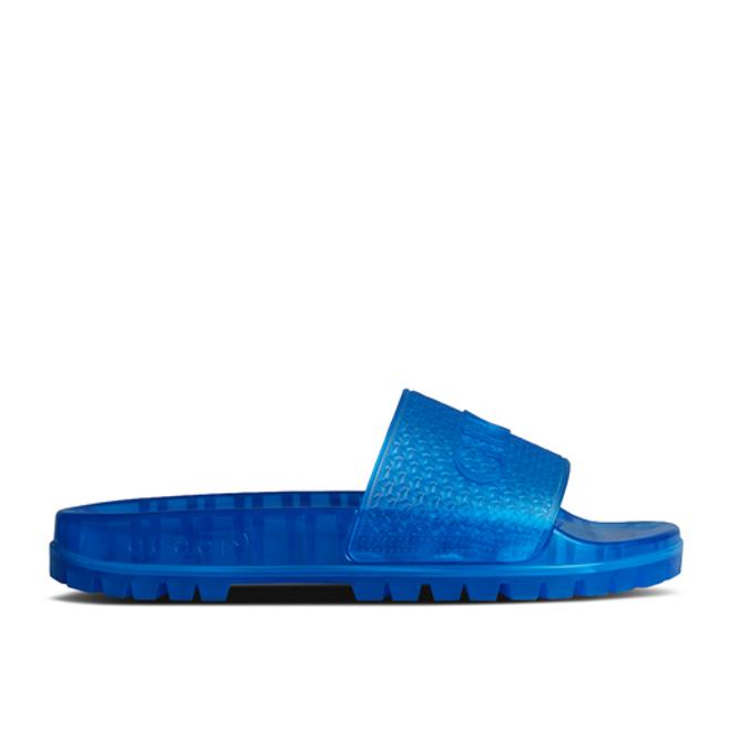 adidas Gucci x Adilette Slide Sandal 'Transparent Blue' | IE2257
