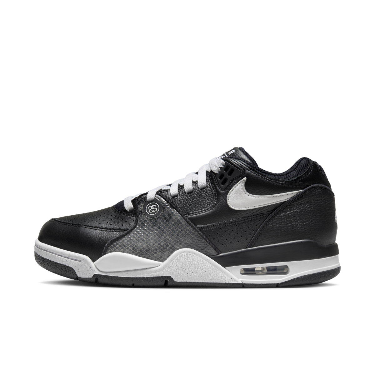 Stüssy x Nike Air Flight 89 'Black' | FD6475-001 | The Drop Date