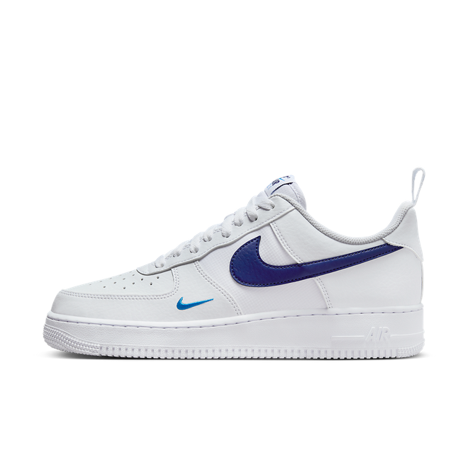 Nike Air Force 1 '07 'Blue Mini Swoosh' | HF3836-100 | Sneakerjagers