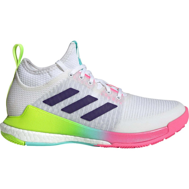adidas Crazyflight Mid White Purple Aqua (Women's) | HP3337
