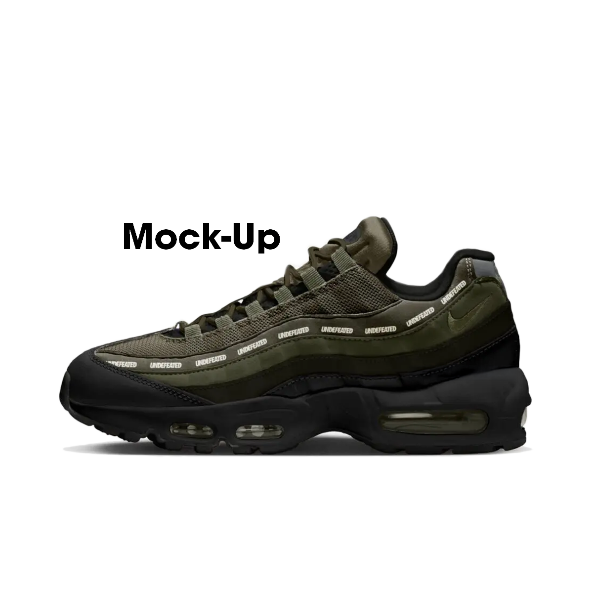 Undefeated x Nike Air Max 95 GEO 'Medium Olive' | IB4523-200