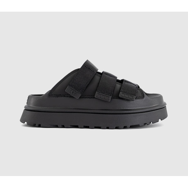 UGG® GoldenGlow Slide Women Black | 1167430-BLK