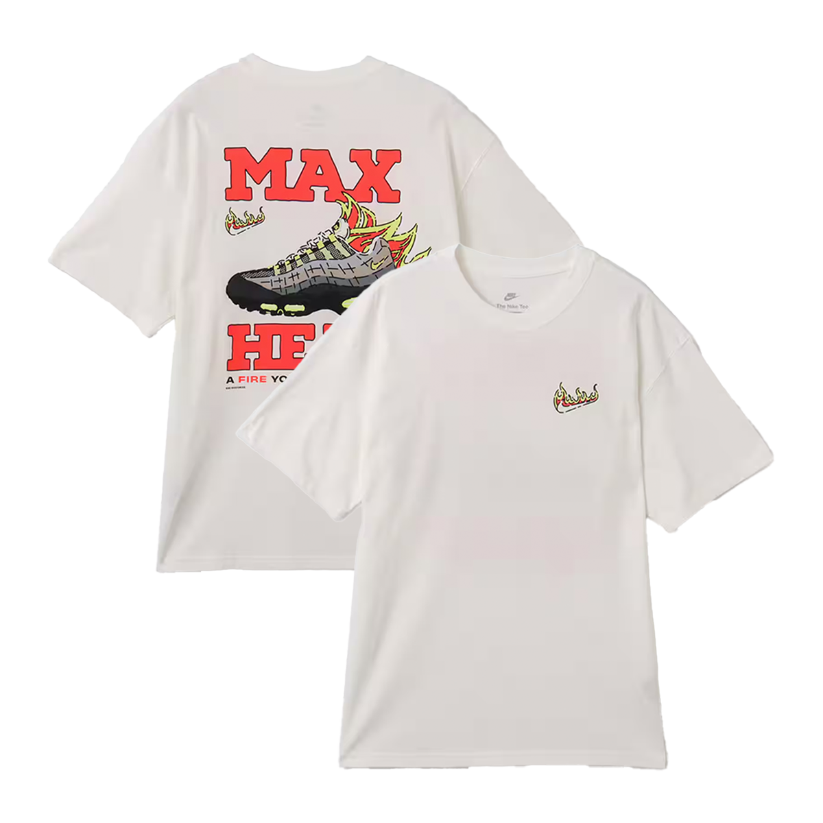 Nike Air Max 95 T-Shirt 'White' | HQ9256-100 | The Drop Date