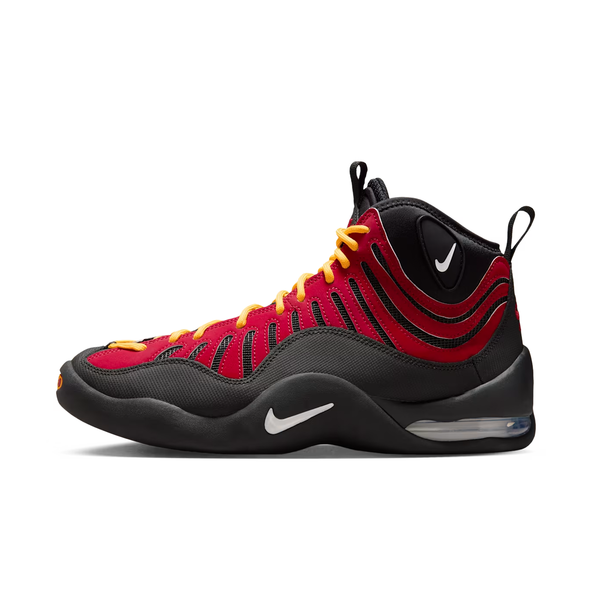 Nike Air Bakin High SP 'Black & Varsity Red'