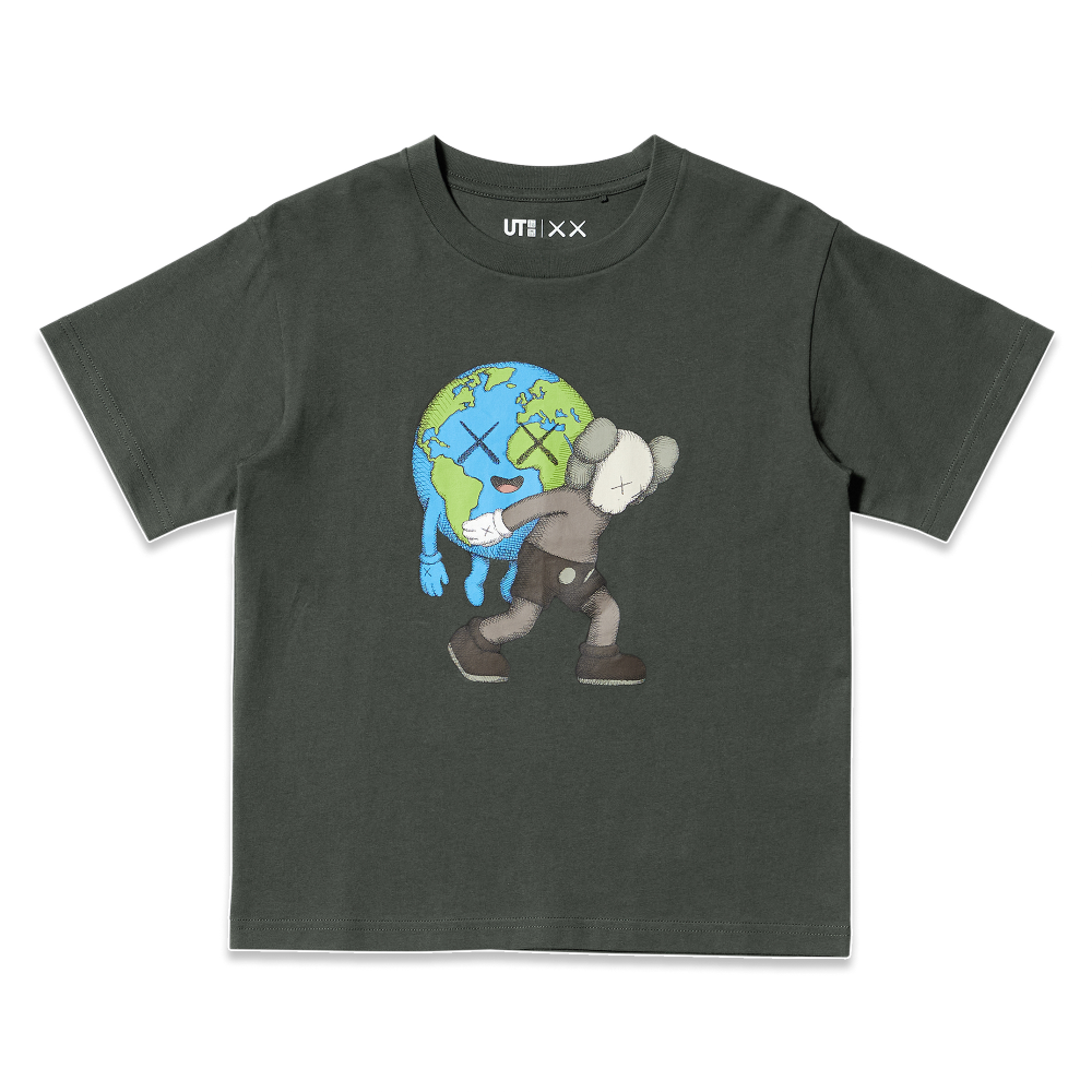 KAWS UNIVERSE UT kinder-T-shirt - derde print
