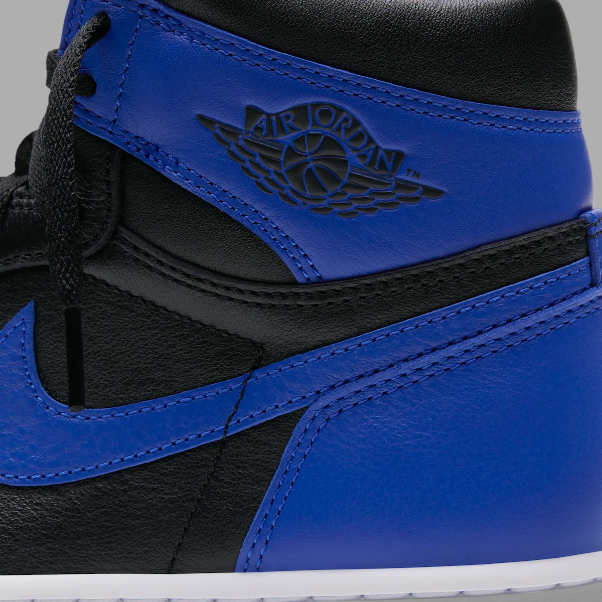 Air Jordan 1 High OG 'Royal' (2026) Wings logo close-up