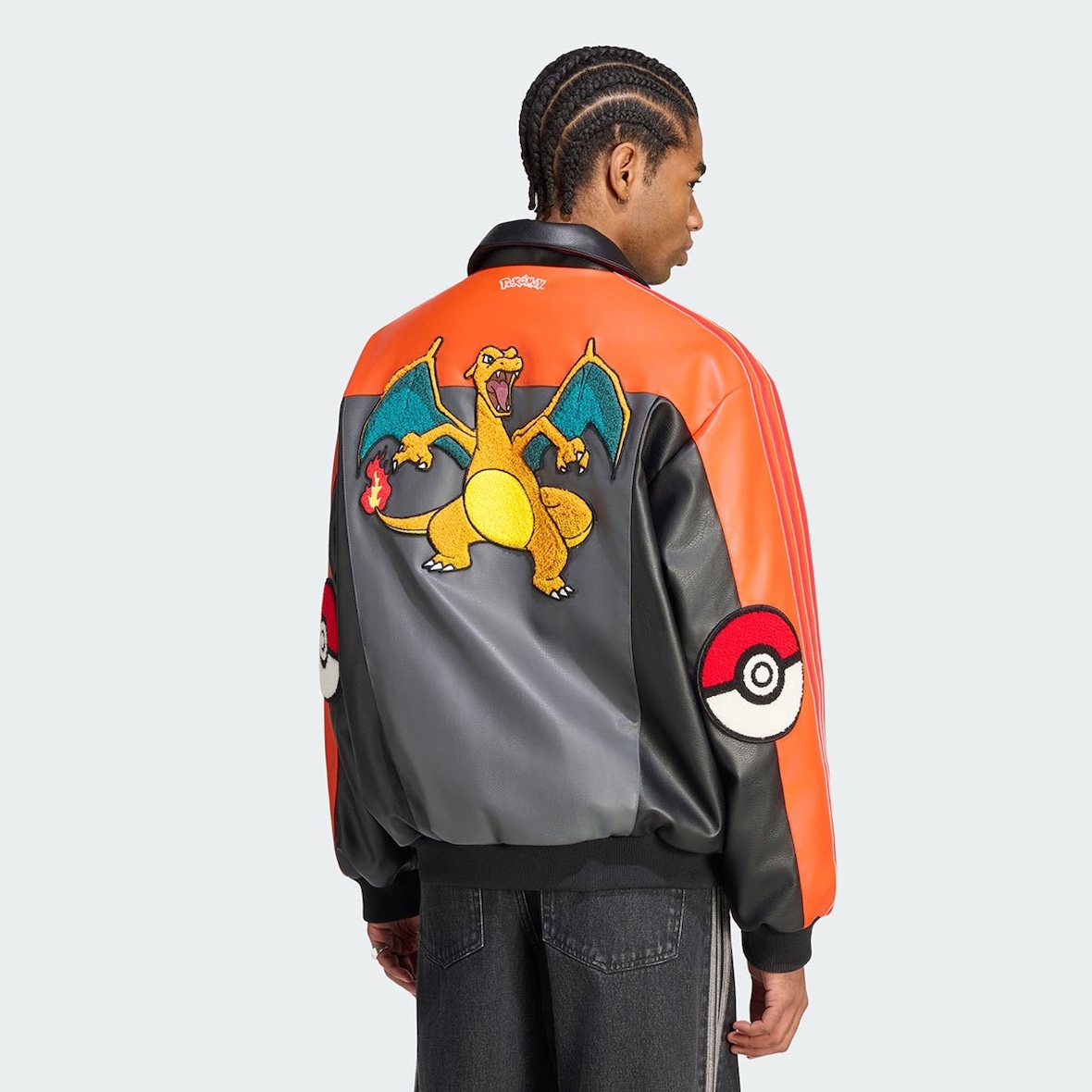 adidas x Pokémon 8-Ball jack Charizard detail