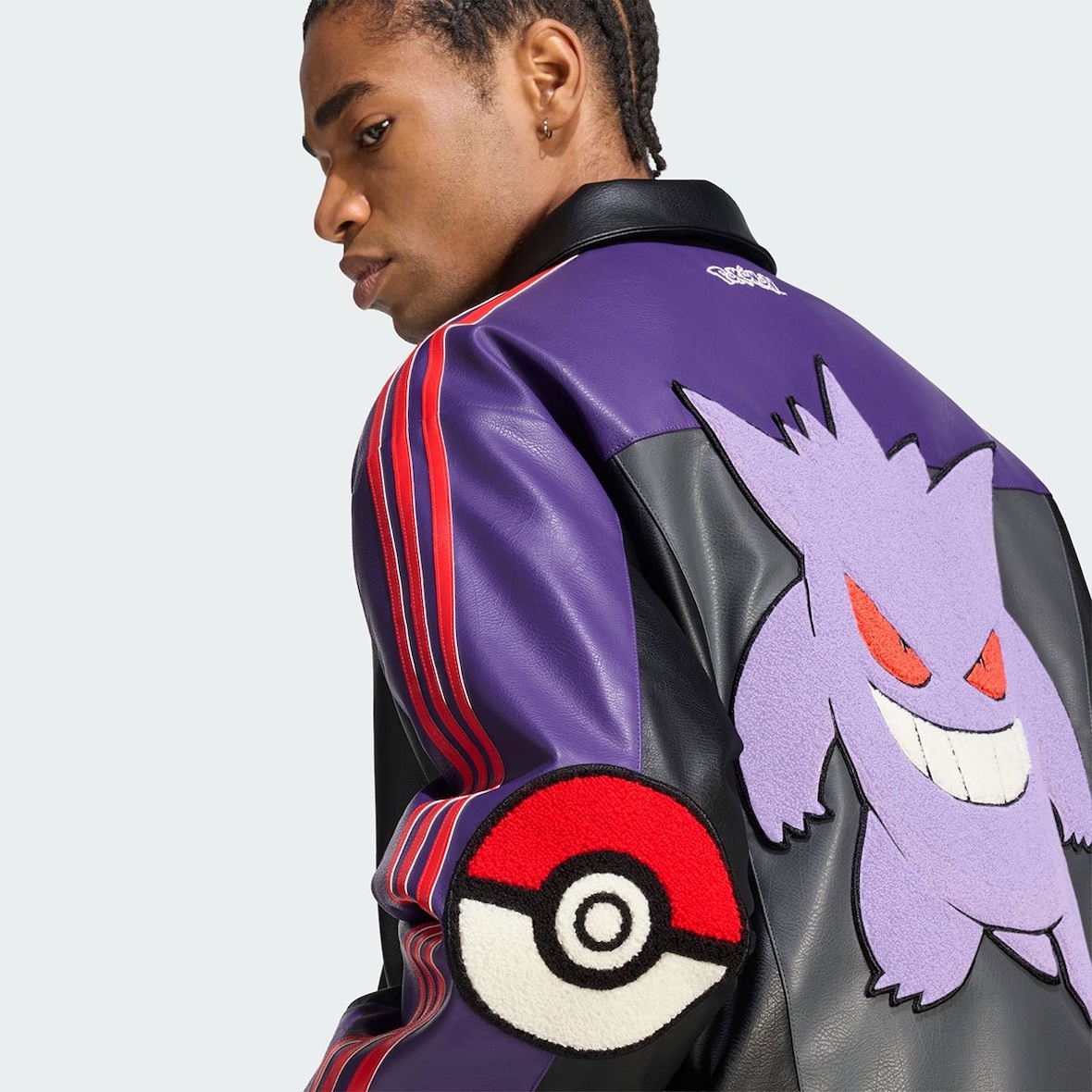 adidas x Pokémon 8-Ball jacket Gengar
