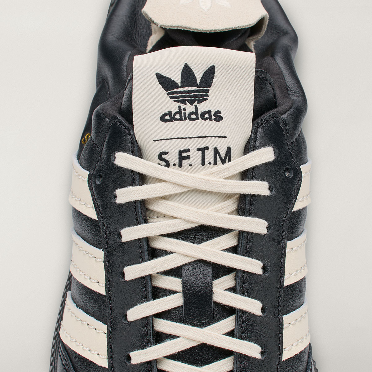 The Song For The Mute x adidas Samba with its collapsible heel