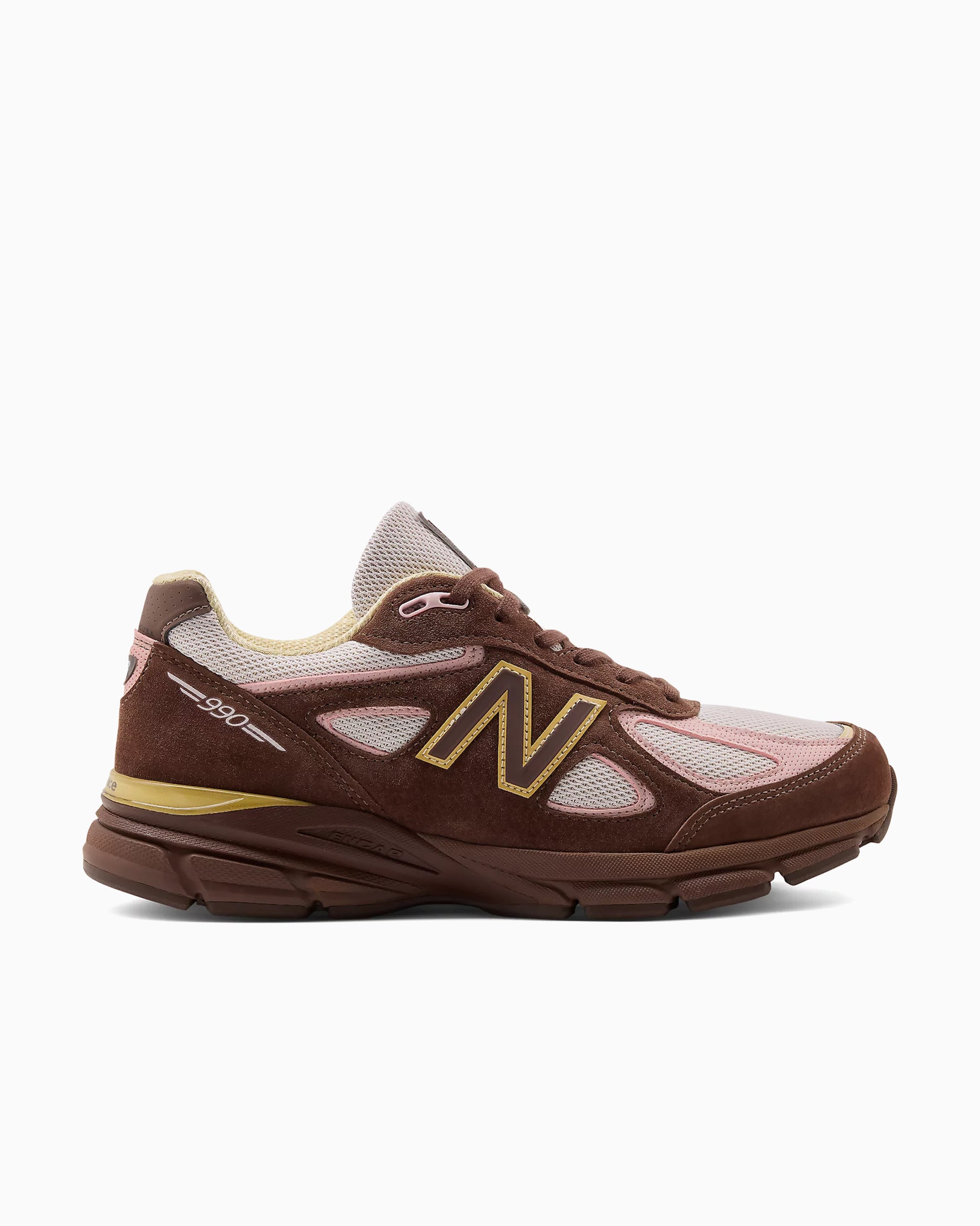 New Balance 990v4 Made in USA 'Pumpernickel/Pink Chalk'
