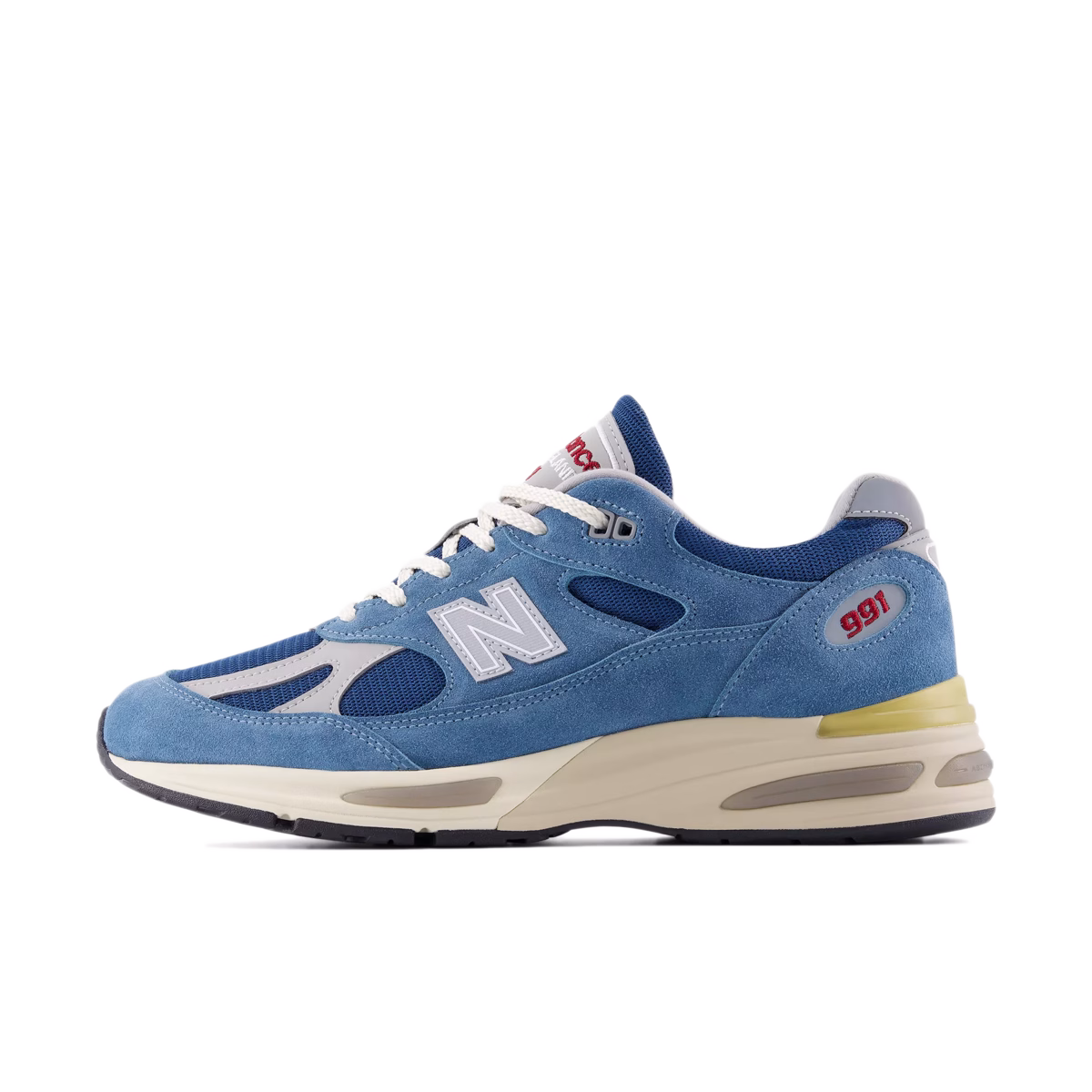 New Balance 991v2 Made in UK 'Bluesteel' - Vintage Sports Pack