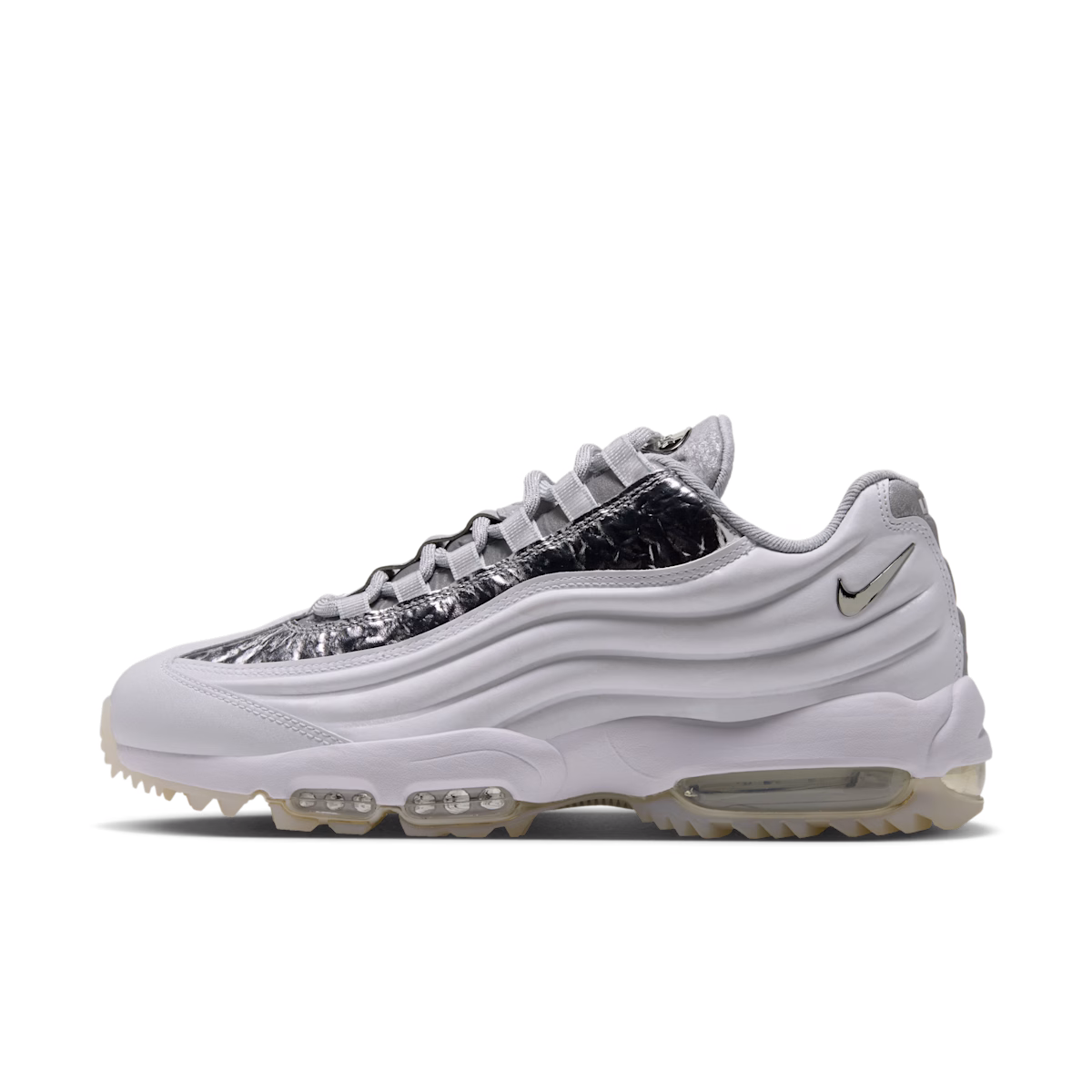 Nike Air Max 95 Golf 'White & Metallic Silver'