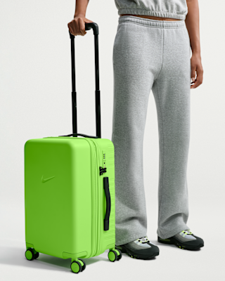 Nike Carry-On Luggage 56cm Hardshell (52L) 'Electric Green/Black/Electric Green'