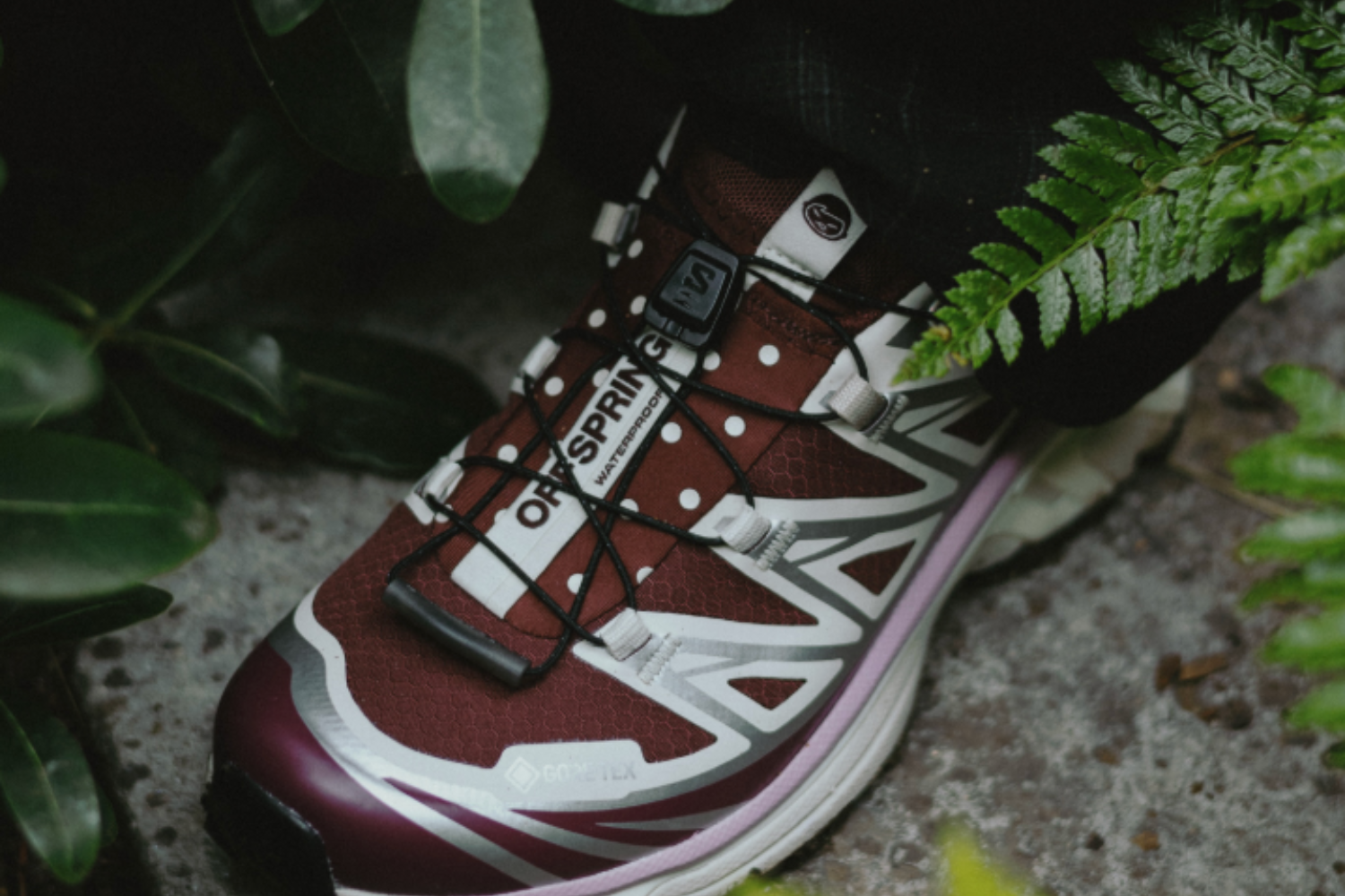 OFFSPRING x Salomon XT-6 GORE-TEX collaboration sneaker