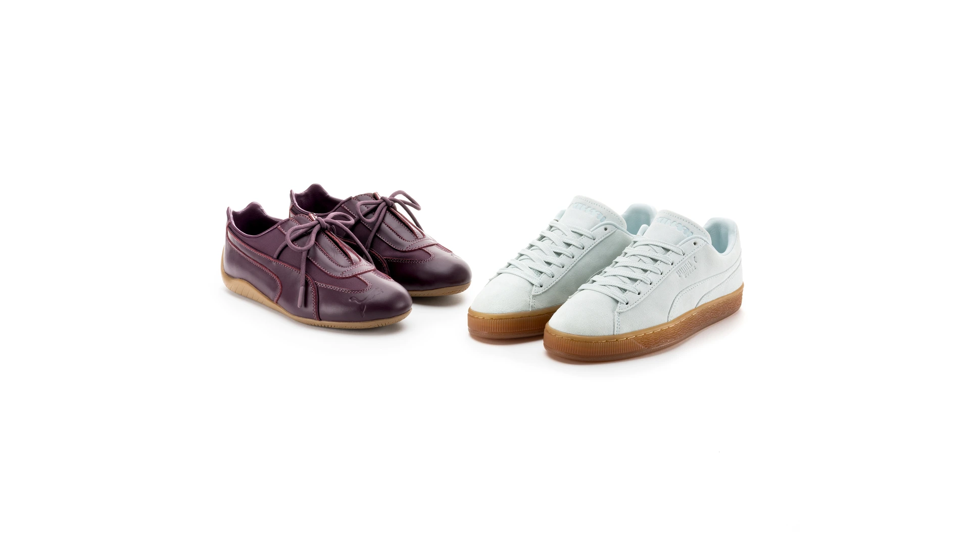 PUMA x Daniëlle Cathari Speedcat and Suede side by side