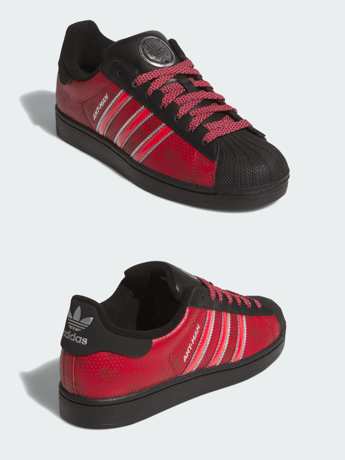 Marvel x adidas Superstar detail