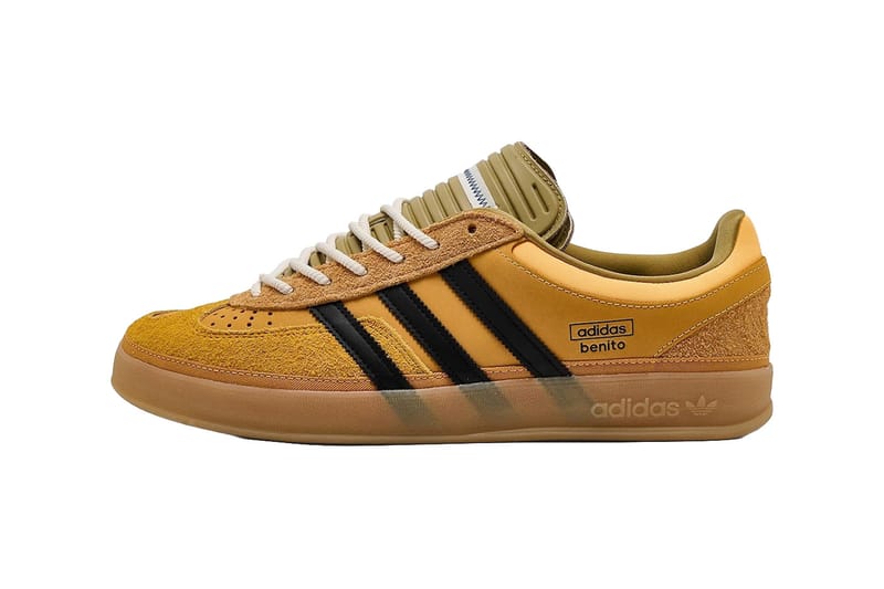 Bad Bunny x adidas Gazelle Indoor 'Solar Gold' KI2592 side view