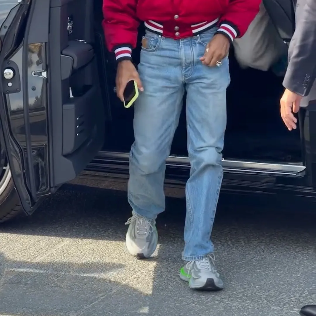 Pharrell Williams wearing the unreleased adidas Adistar Jellyfish V2