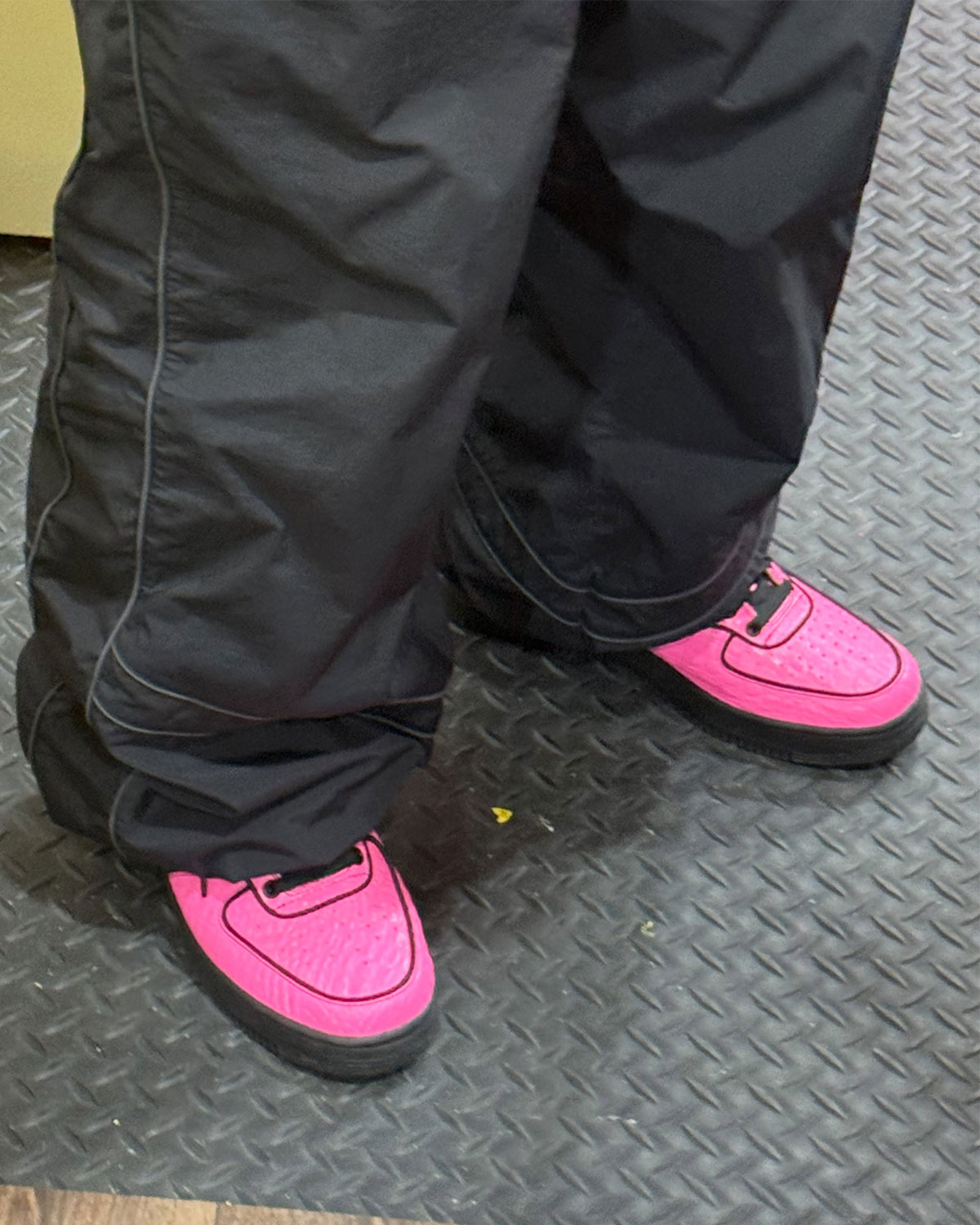 Lil Yachty x Nike Air Force 1 Mid roze/zwart