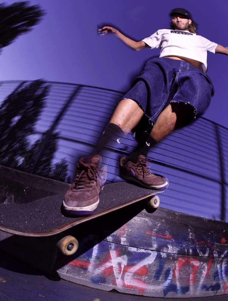 Ben-G x Nike SB Air Force 1 met geborduurd Ben-G-logo
