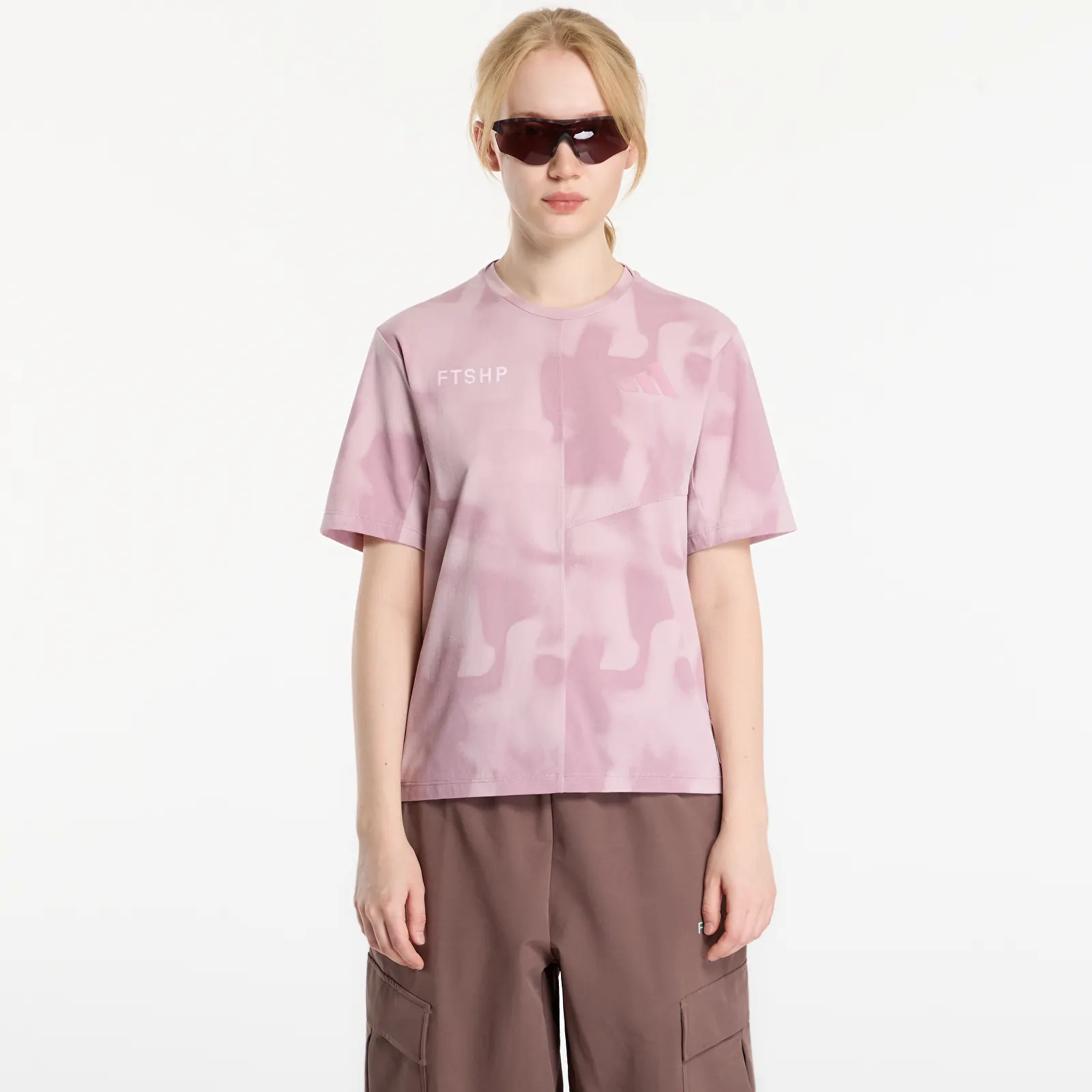 FTSHP x adidas Terrex Daybreaker Women Camo T-Shirt 'Pink Camo'