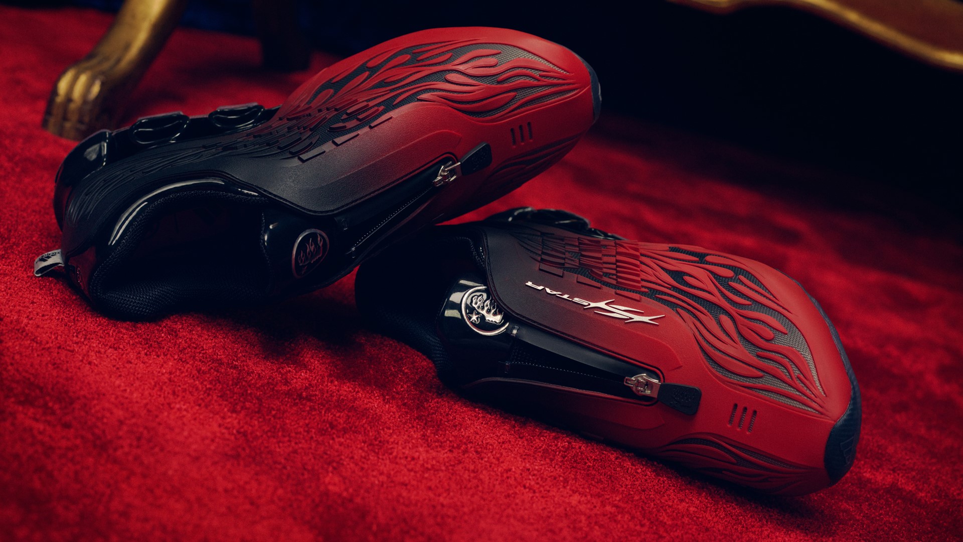 Hellstar x adidas Megaride S2 Bright Red