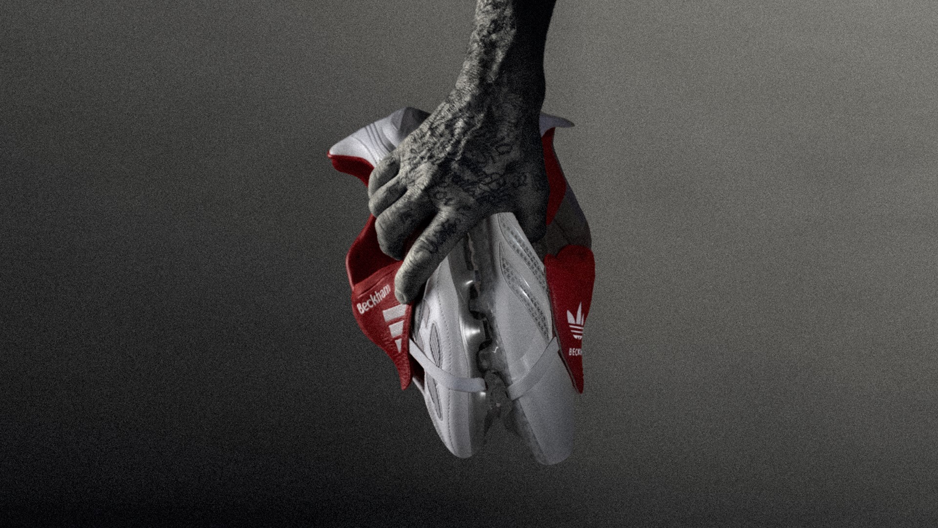David Beckham met de David Beckham Predator-collectie