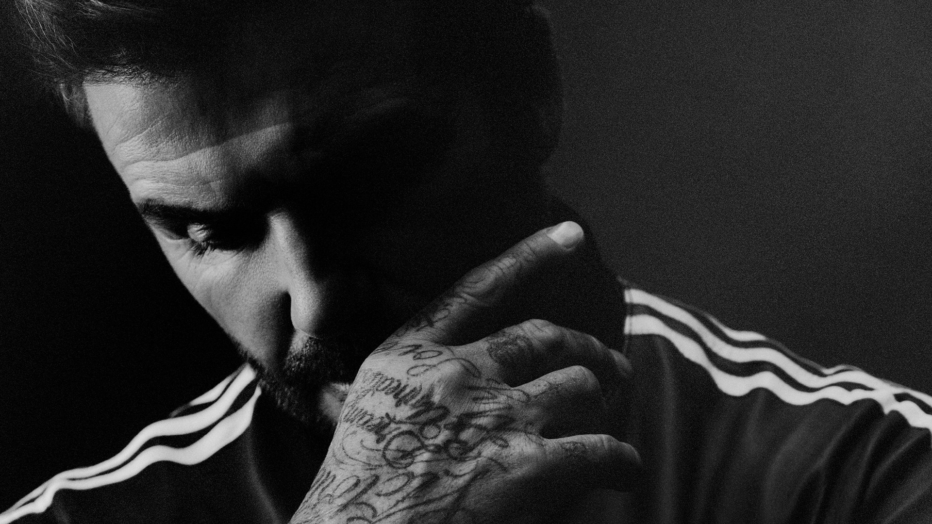 David Beckham with the Predator Precision Remade