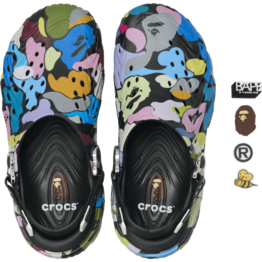 BAPE x Crocs Echo II Clog 'Black'