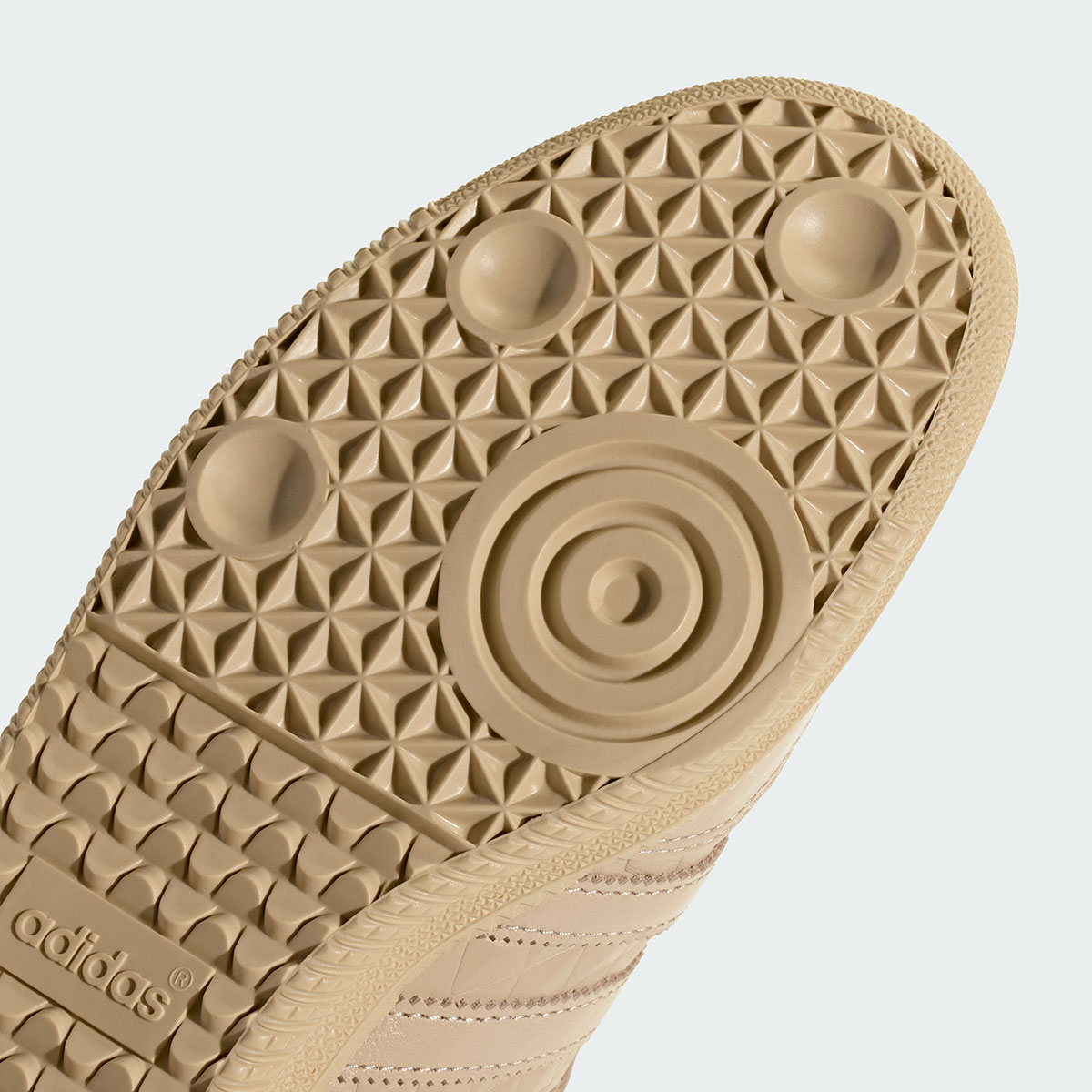 Mercedes-Benz x adidas Samba OG Magic Beige zijaanzicht