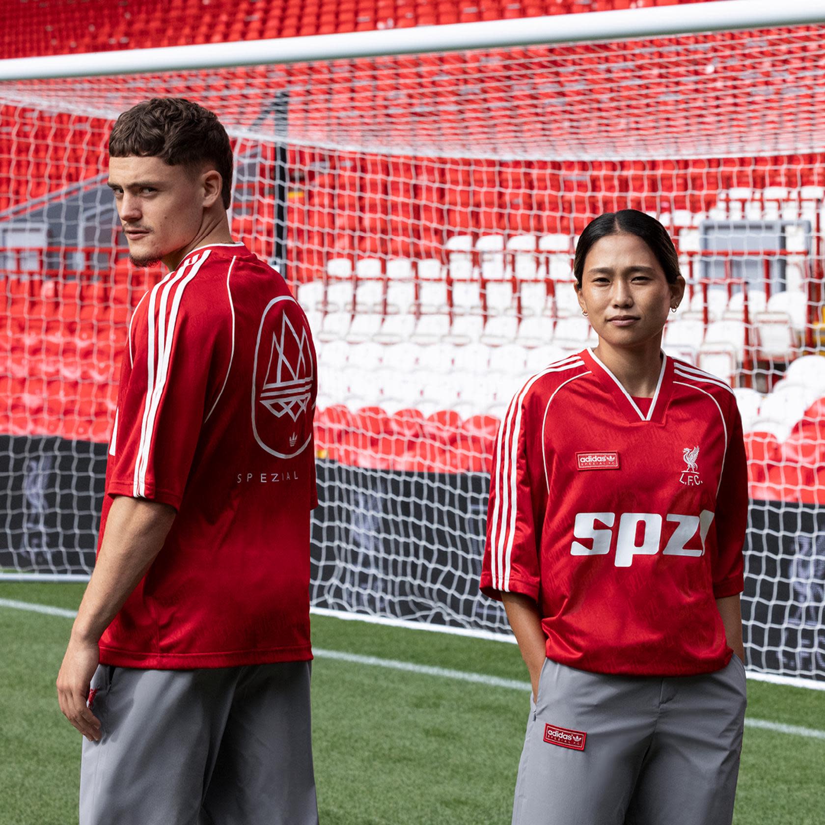 Liverpool FC x adidas SPZL F.C. campaign at Anfield