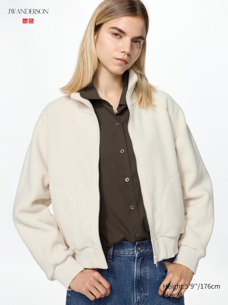 UNIQLO and JW ANDERSON Fleece Short Blouson