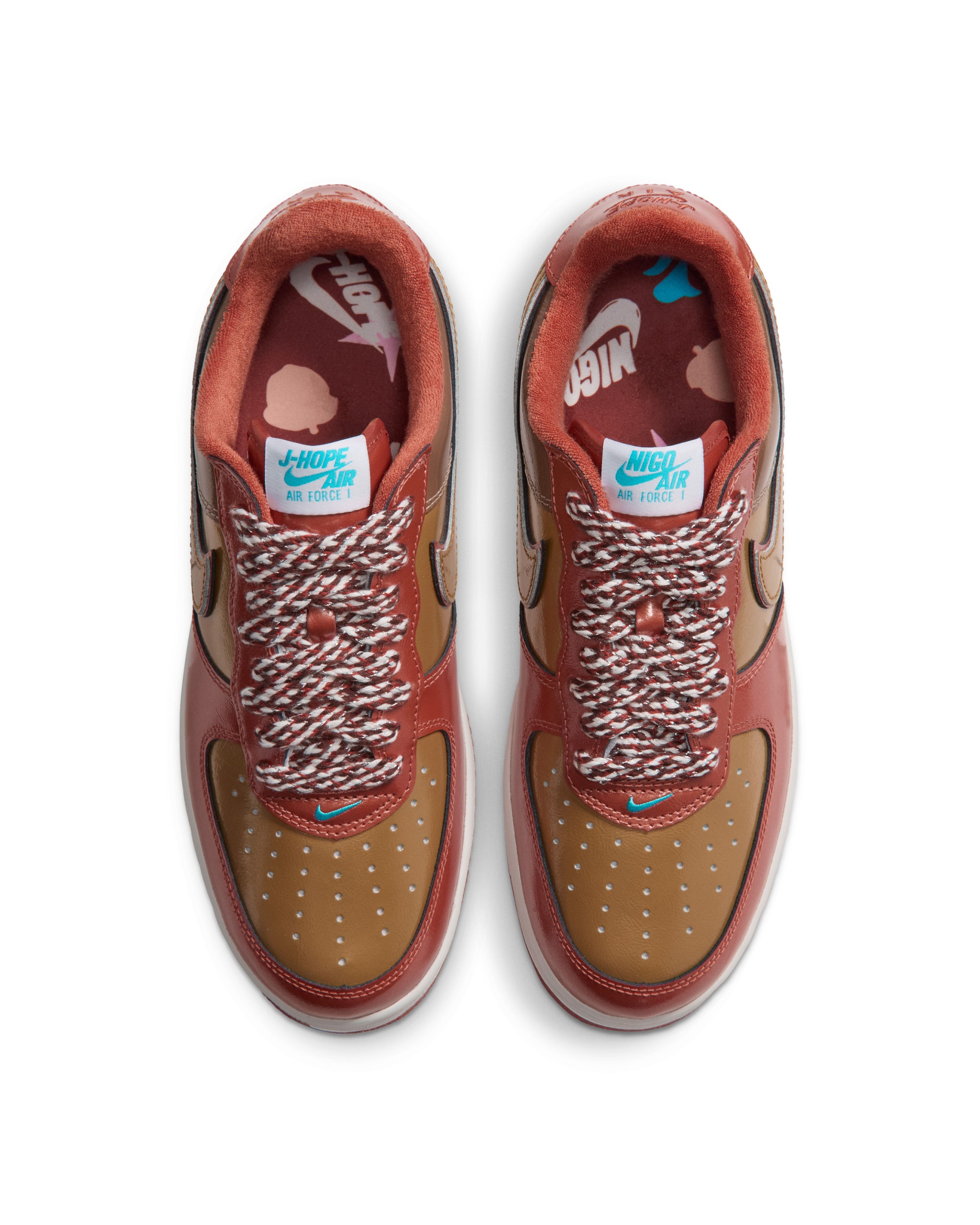 Detail NIGO x j-hope x Nike Air Force 1