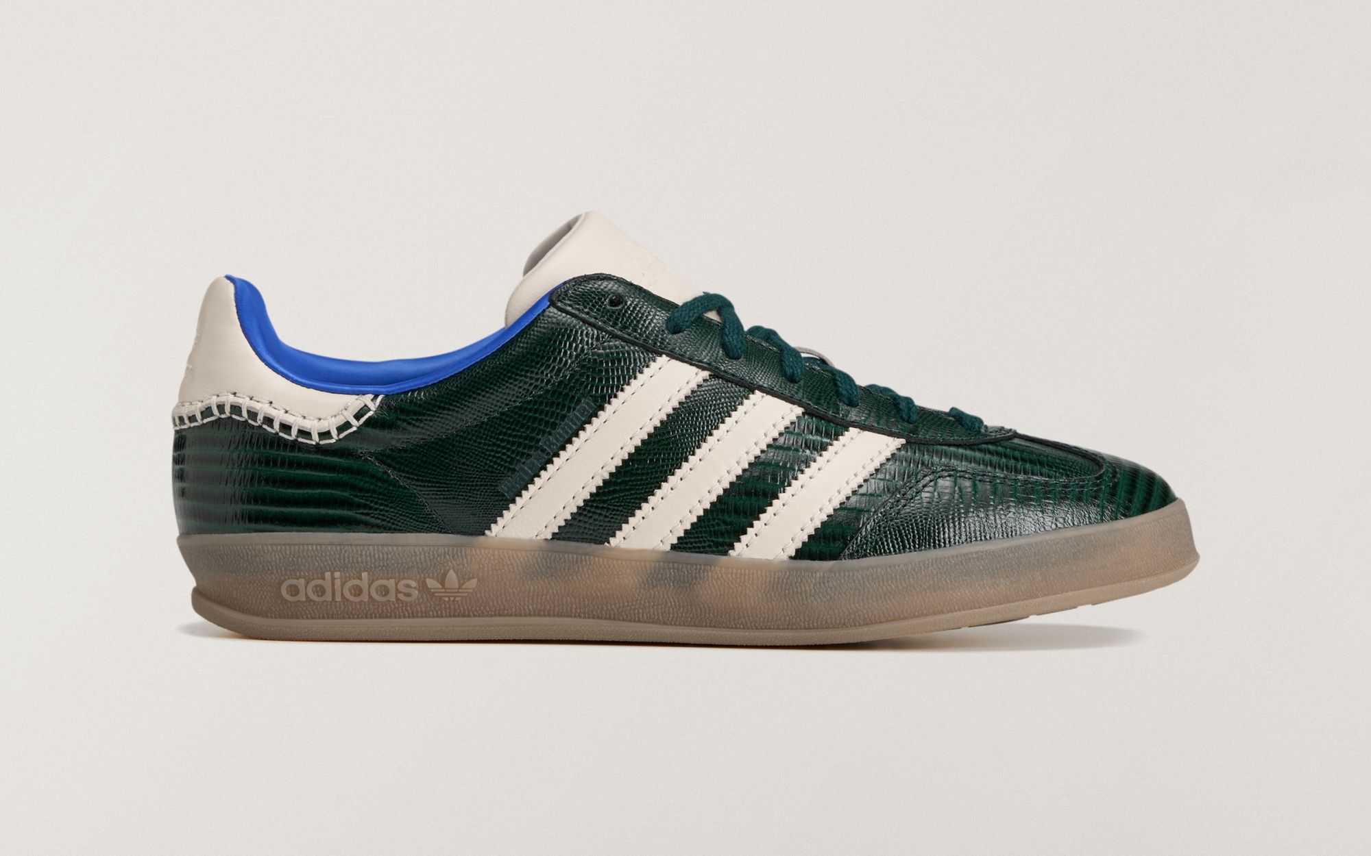 Wales Bonner x adidas Gazelle Suede Croc 'Green Night' KK0735