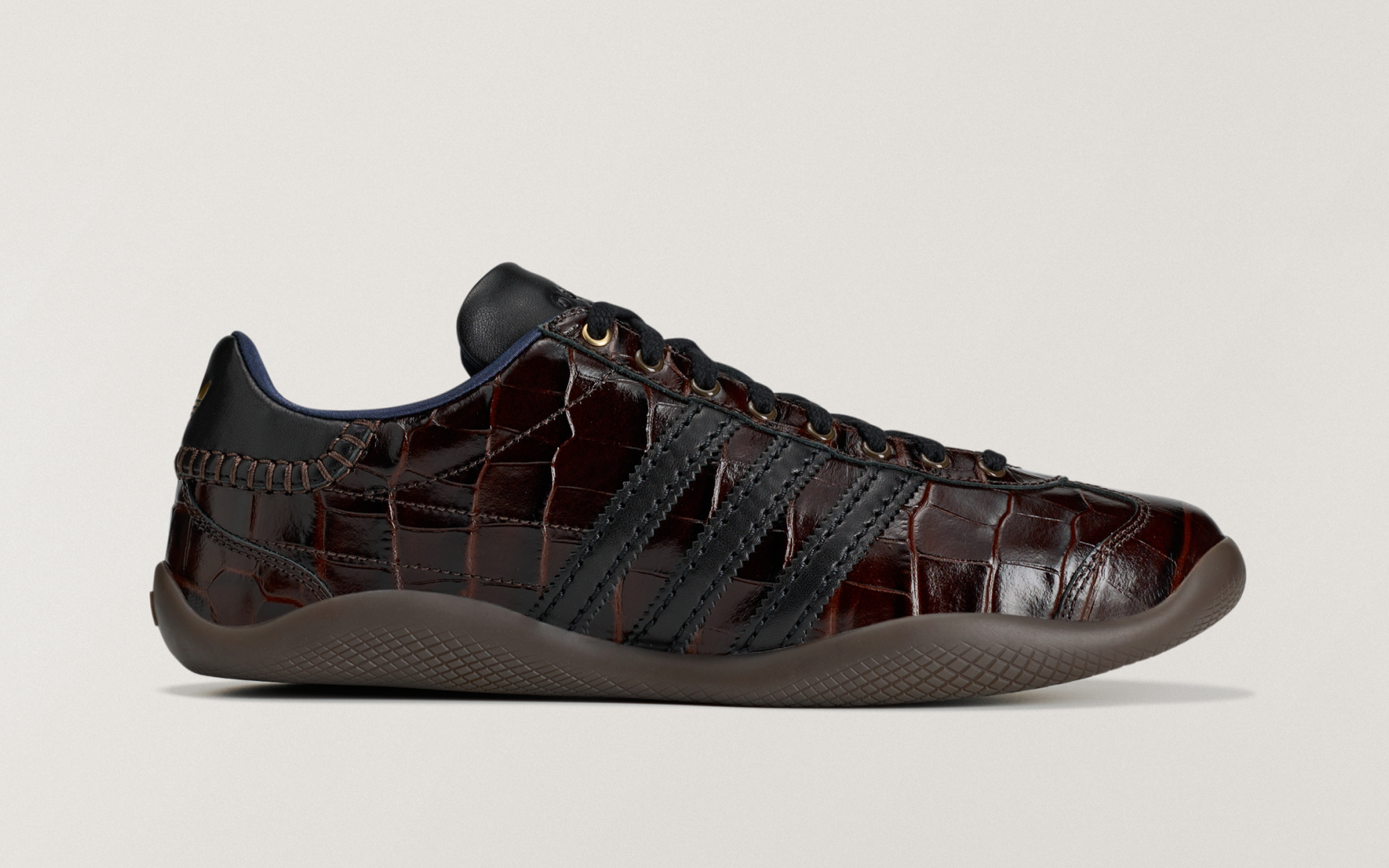 Wales Bonner x adidas Karintha Croc 'Dark Brown' KK0733