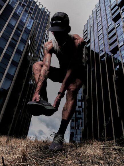 Saucony GORE-TEX collection campaign shot