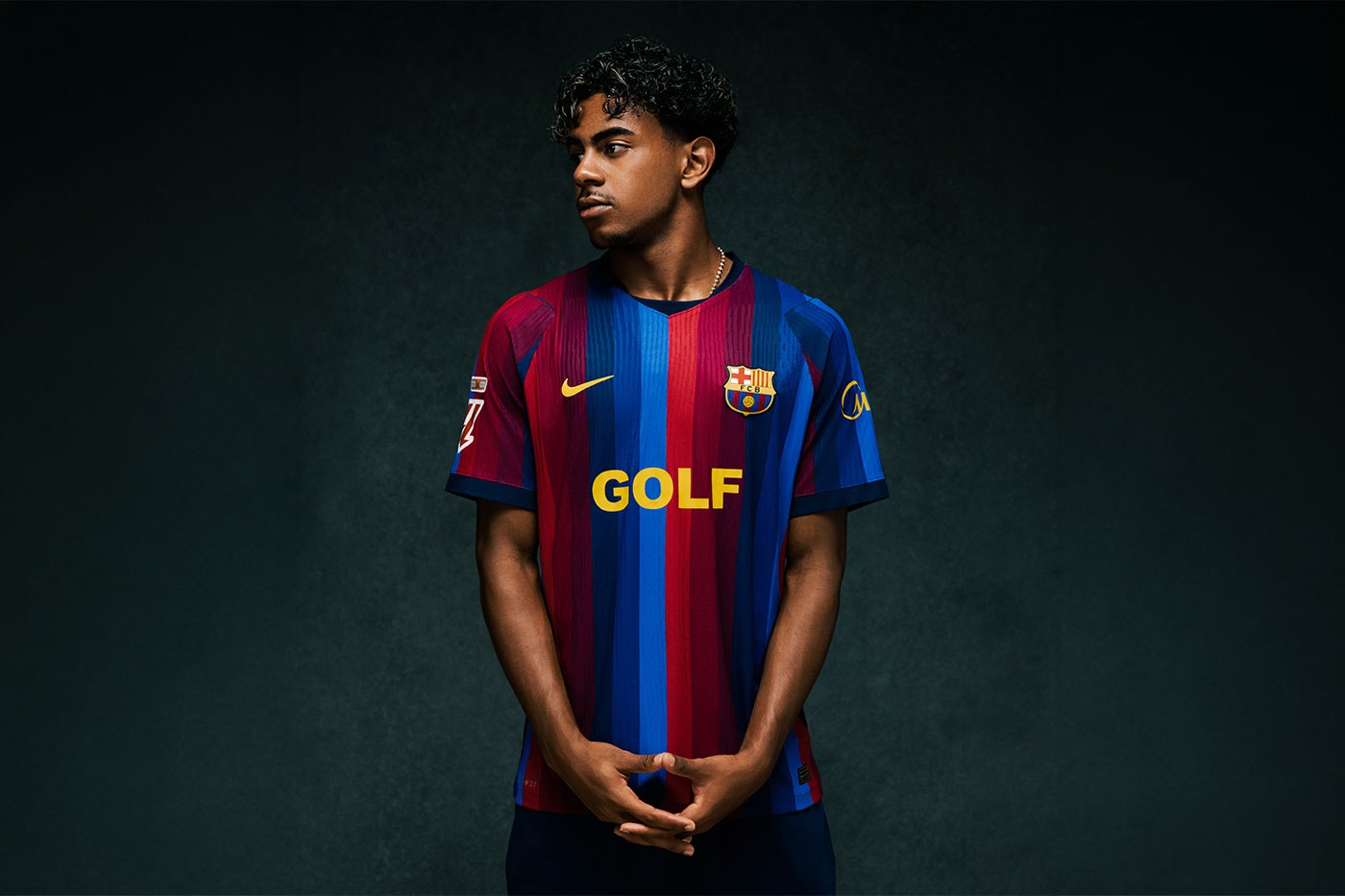 FC Barcelona x GOLF WANG Clásico-Trikot
