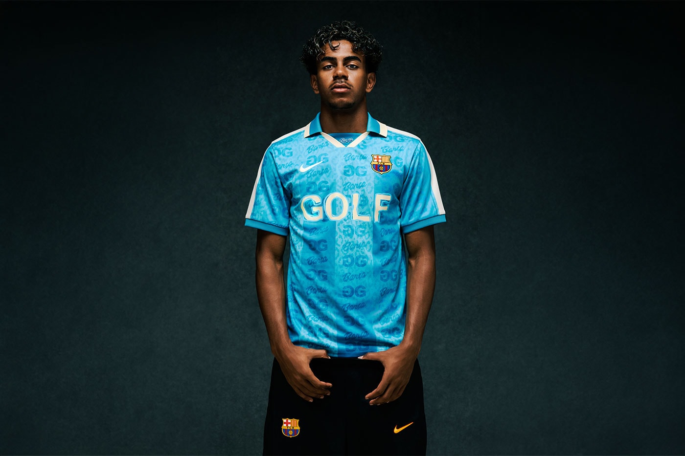FC Barcelona x GOLF WANG Kampagnenbild
