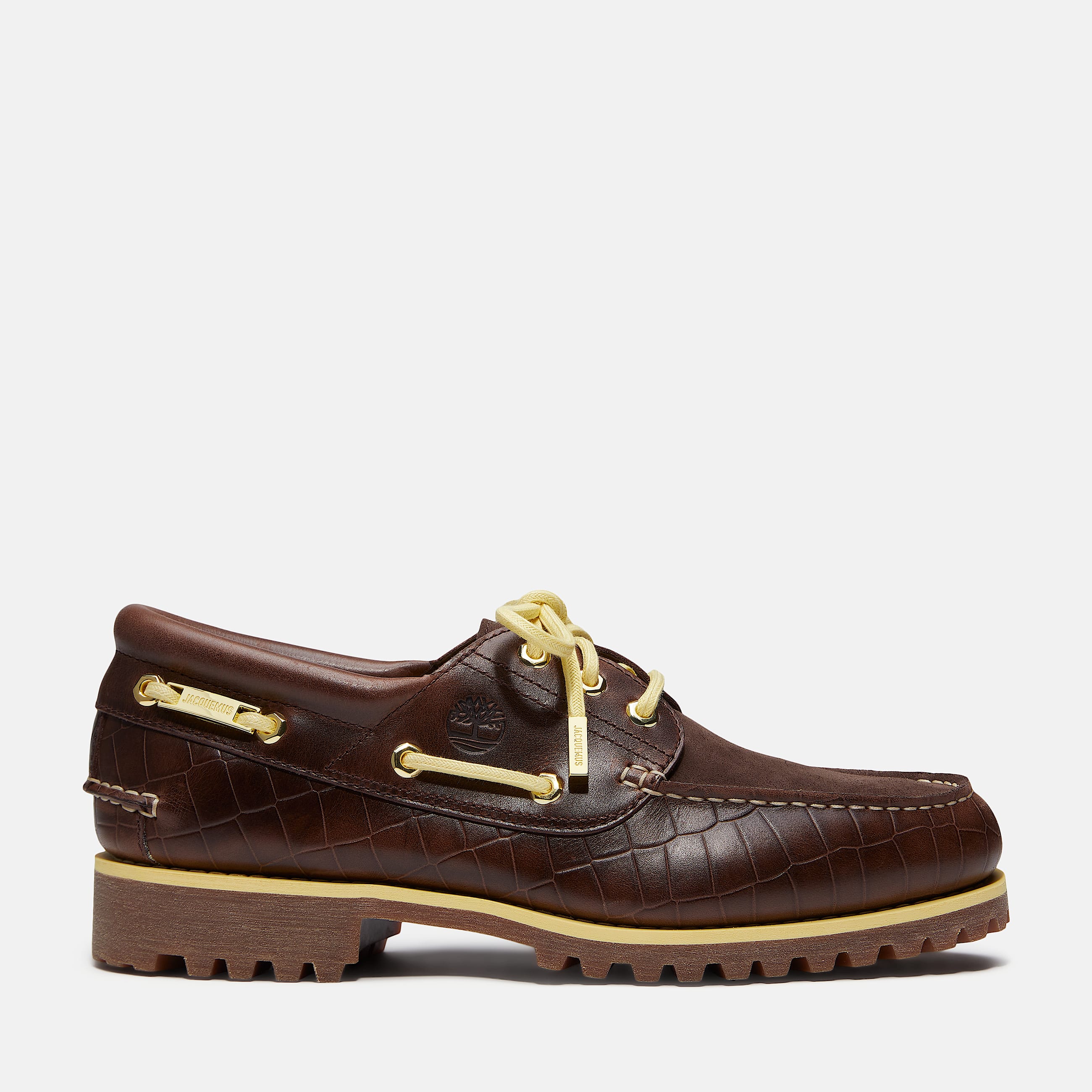Timberland x Jacquemus Authentic Boat Shoe Brown Croc TB0A6G7F09C