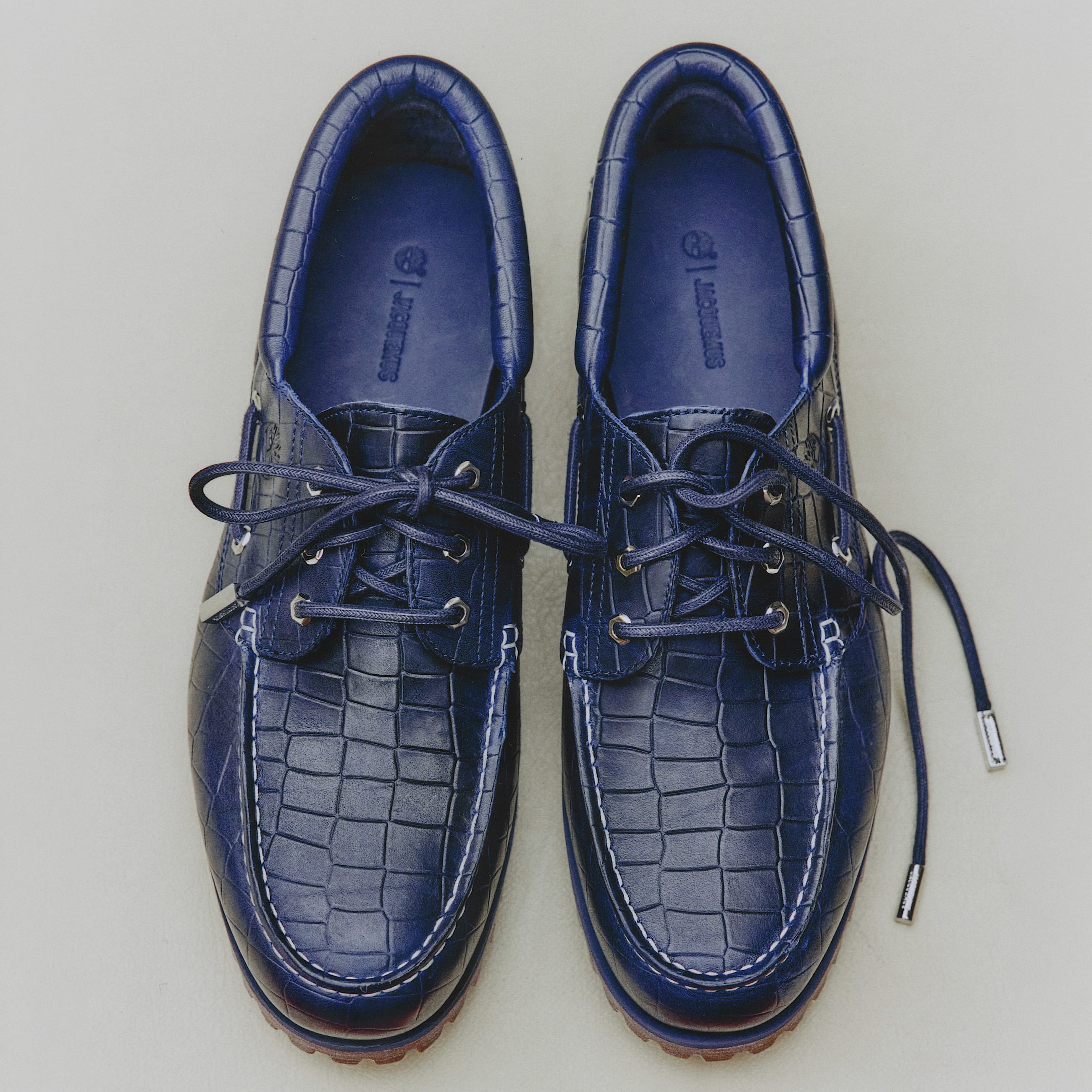 Timberland x Jacquemus Navy Croc Kampagne
