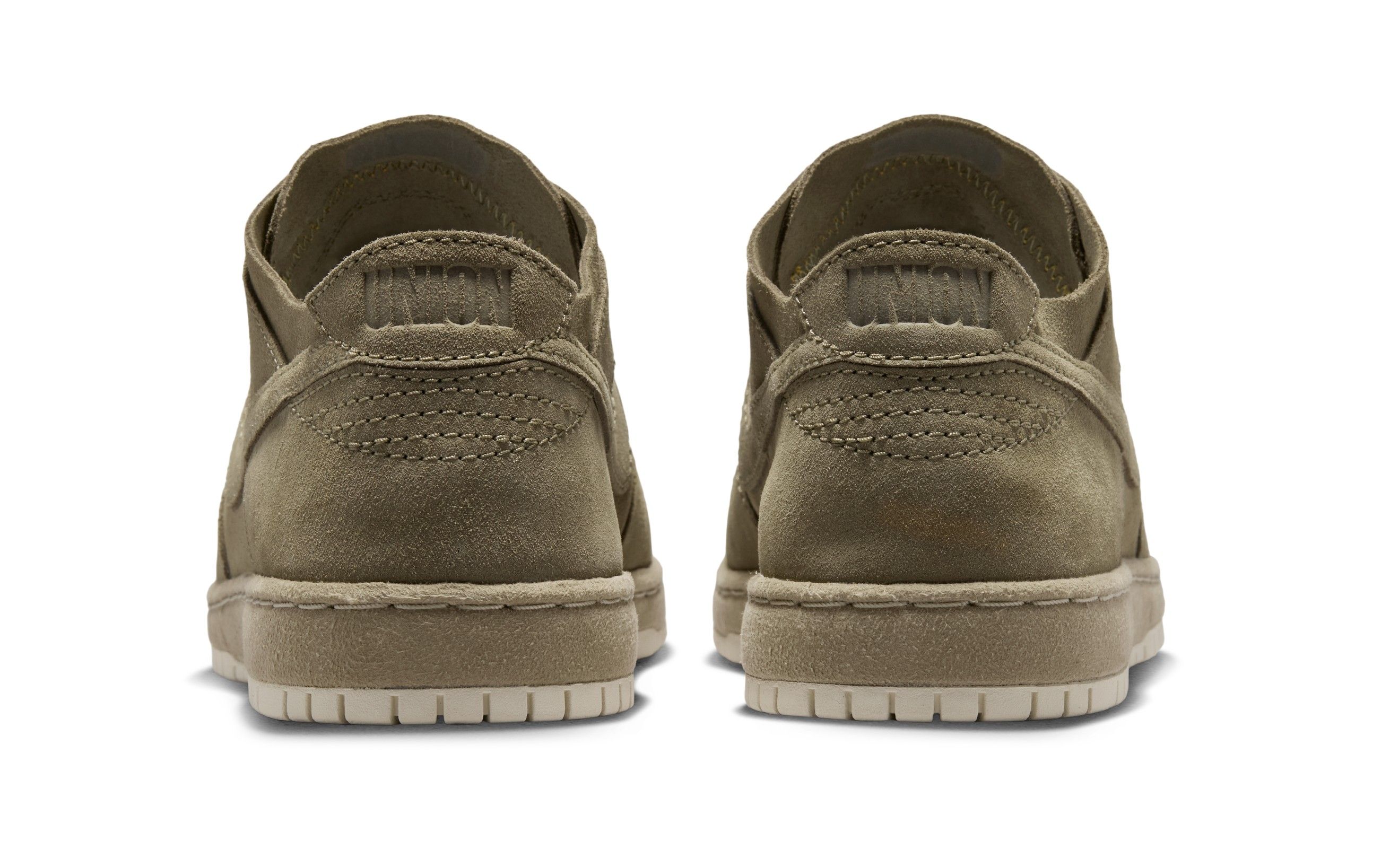 Union LA x Nike Dunk Low 'Bamboo' hielen