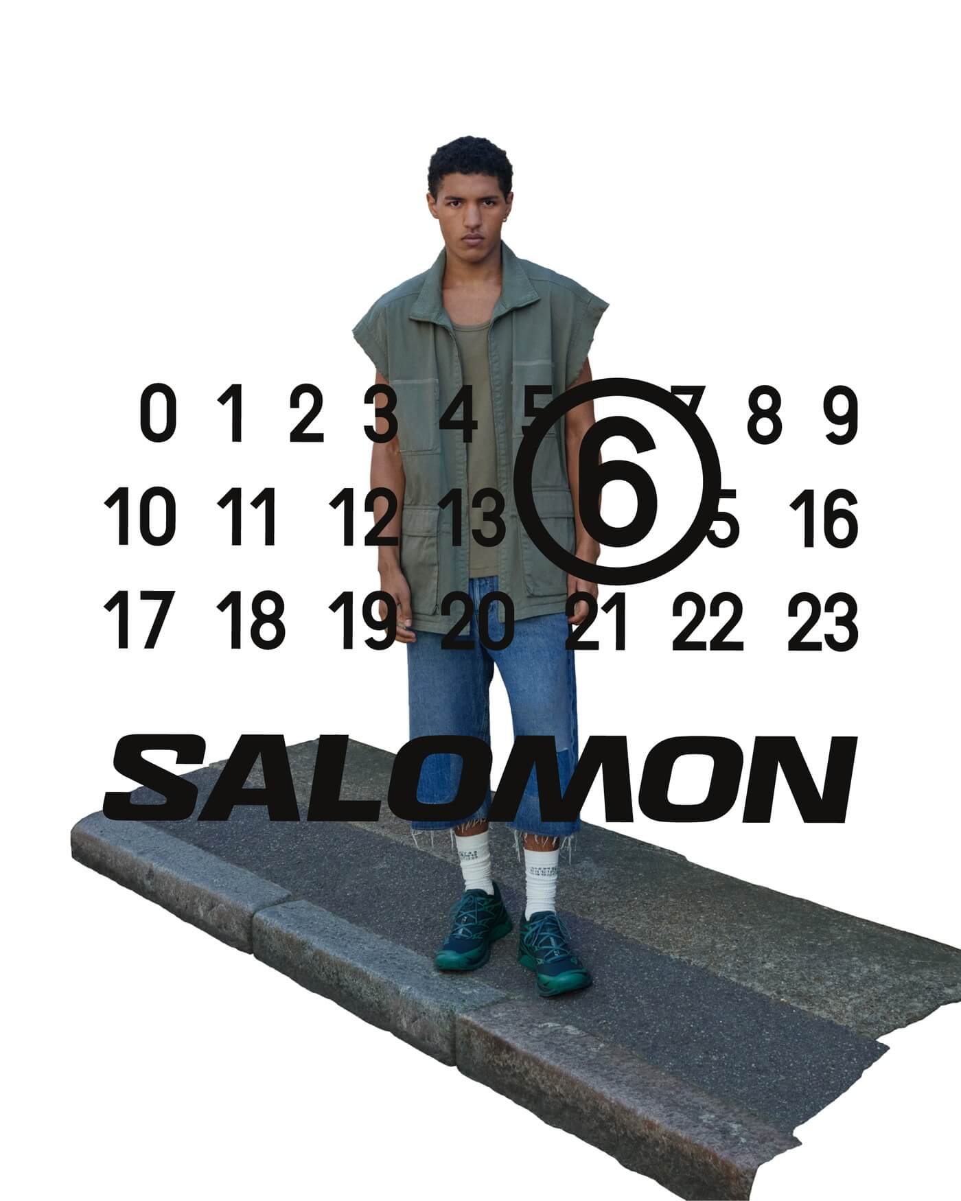 MM6 Maison Margiela x Salomon FW26 campaign with the XT-MM6 Scarab