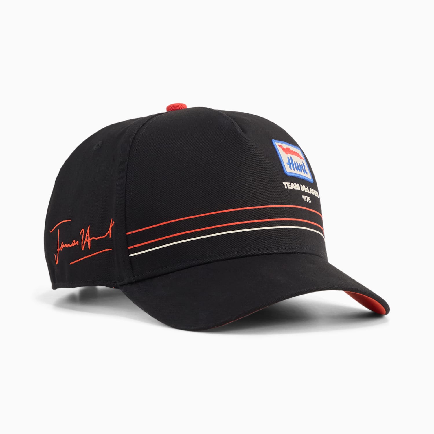 McLAREN RACING James Hunt Baseball Cap in PUMA Black