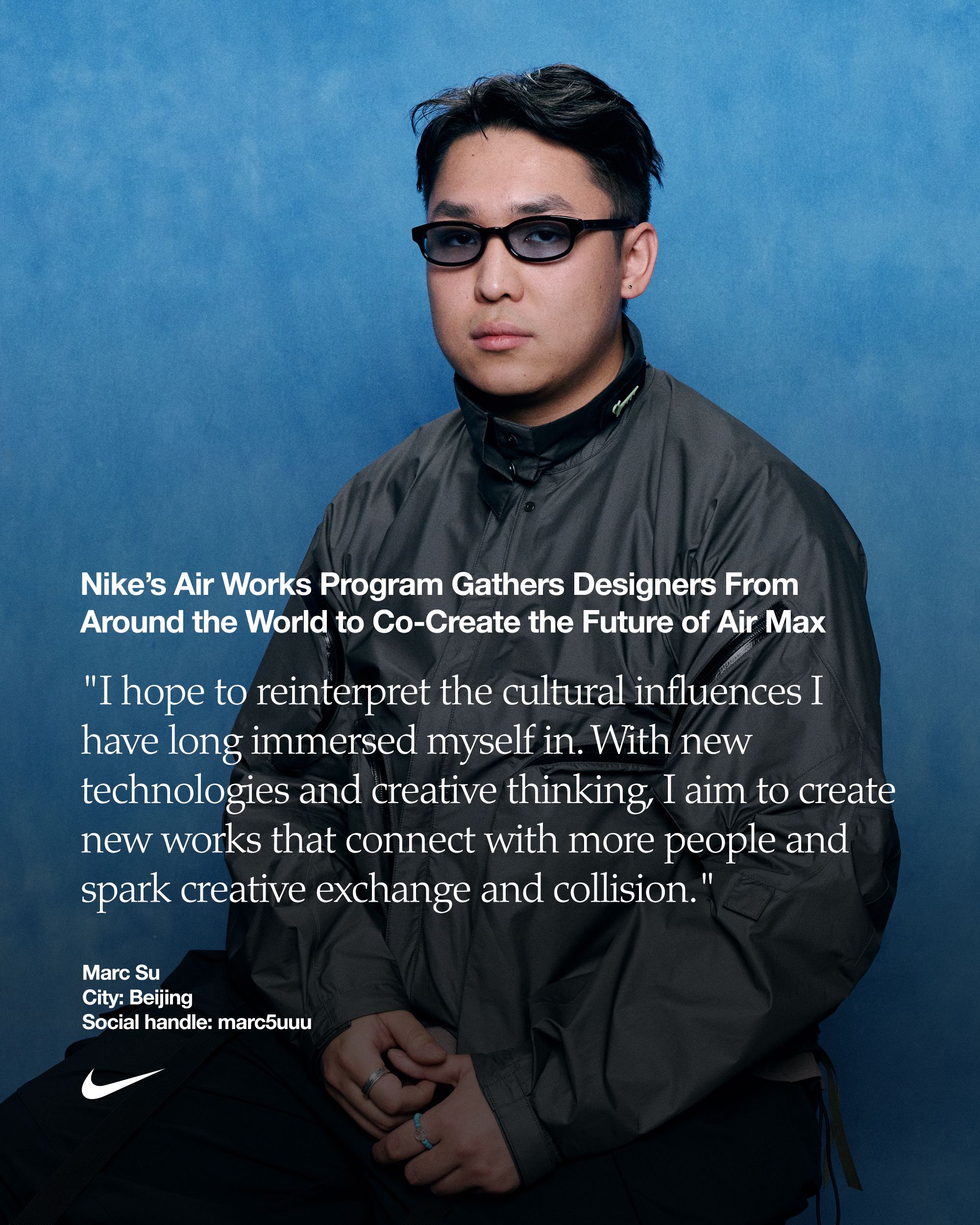 Nike Air Works-designer Marc Su