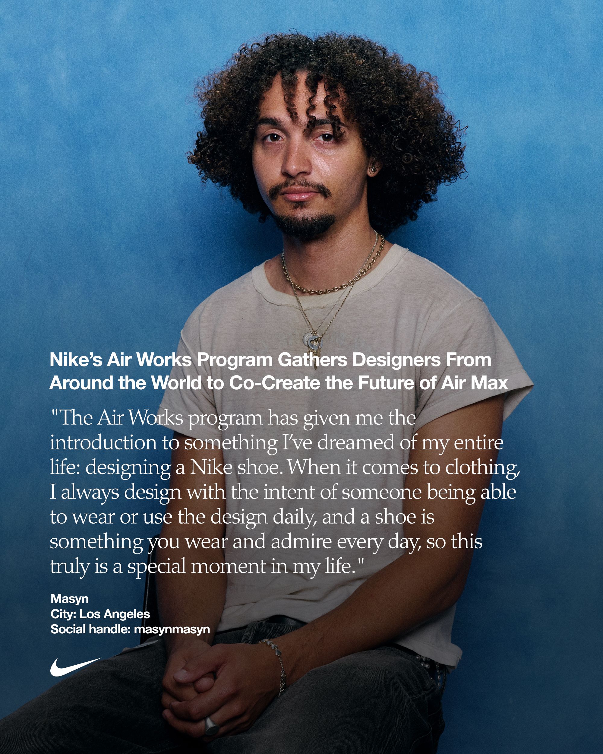 Nike Air Works-designer Masyn